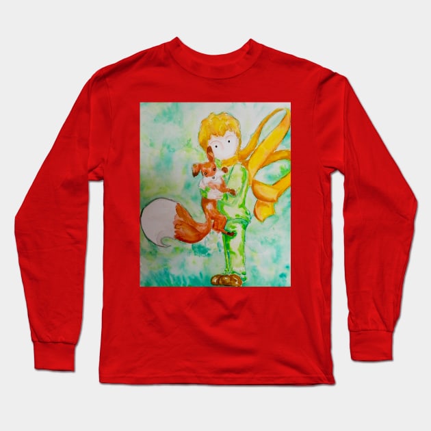 The Little Prince Long Sleeve T-Shirt by Polette Color